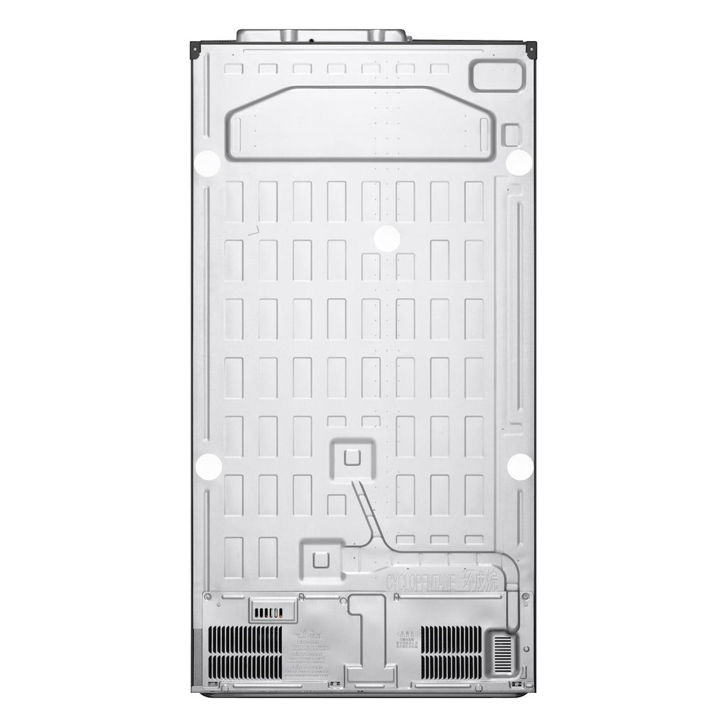 Refrigerador LG 647L Side By Side InstaView Inverter Black Inox 220V