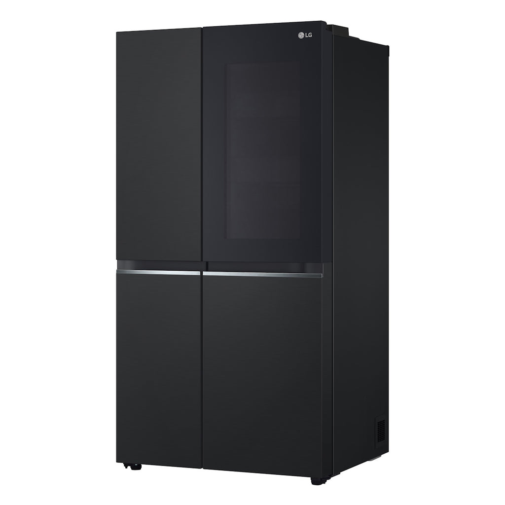 Refrigerador LG 647L Side By Side InstaView Inverter Black Inox 220V