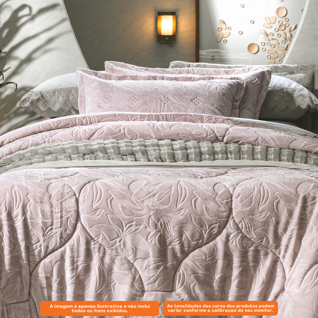 Porta Travesseiro Altenburg Blend Elegance 50x70cm Blooming