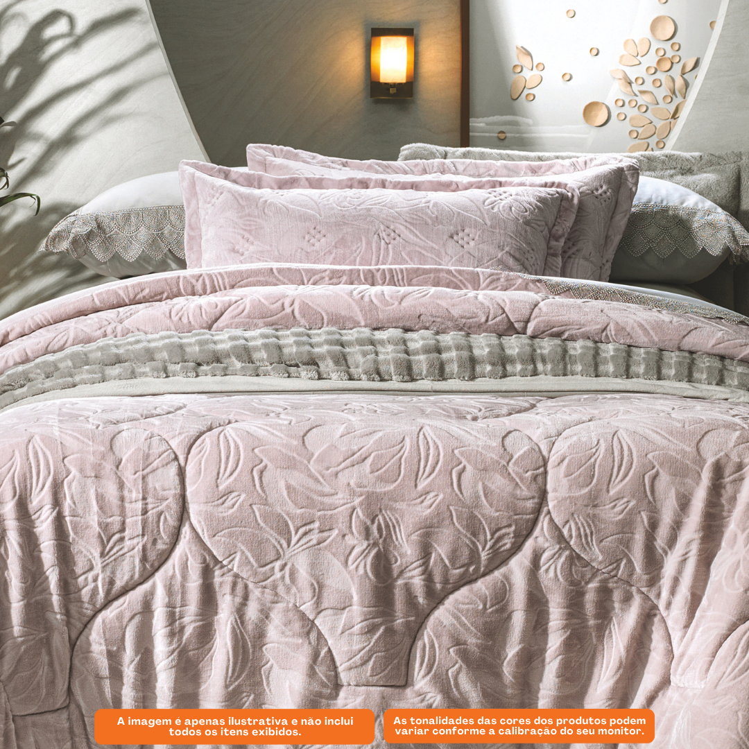 Porta Travesseiro Altenburg Blend Elegance 50x70cm Blooming