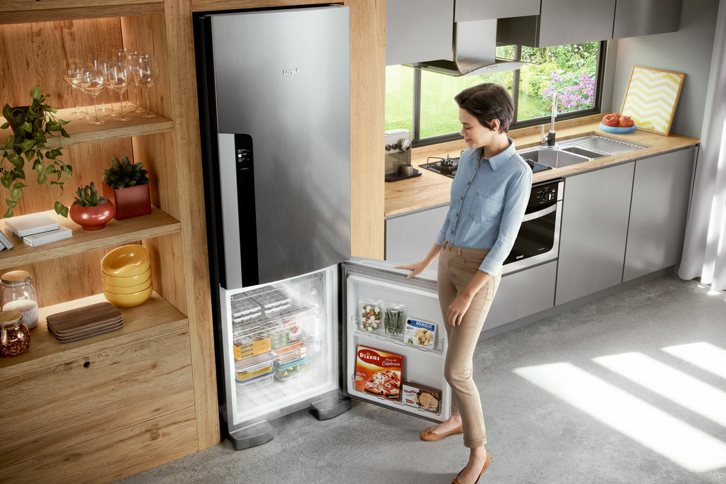 Refrigerador Consul 397L CRE44B Duplex Inverse Evox 220V