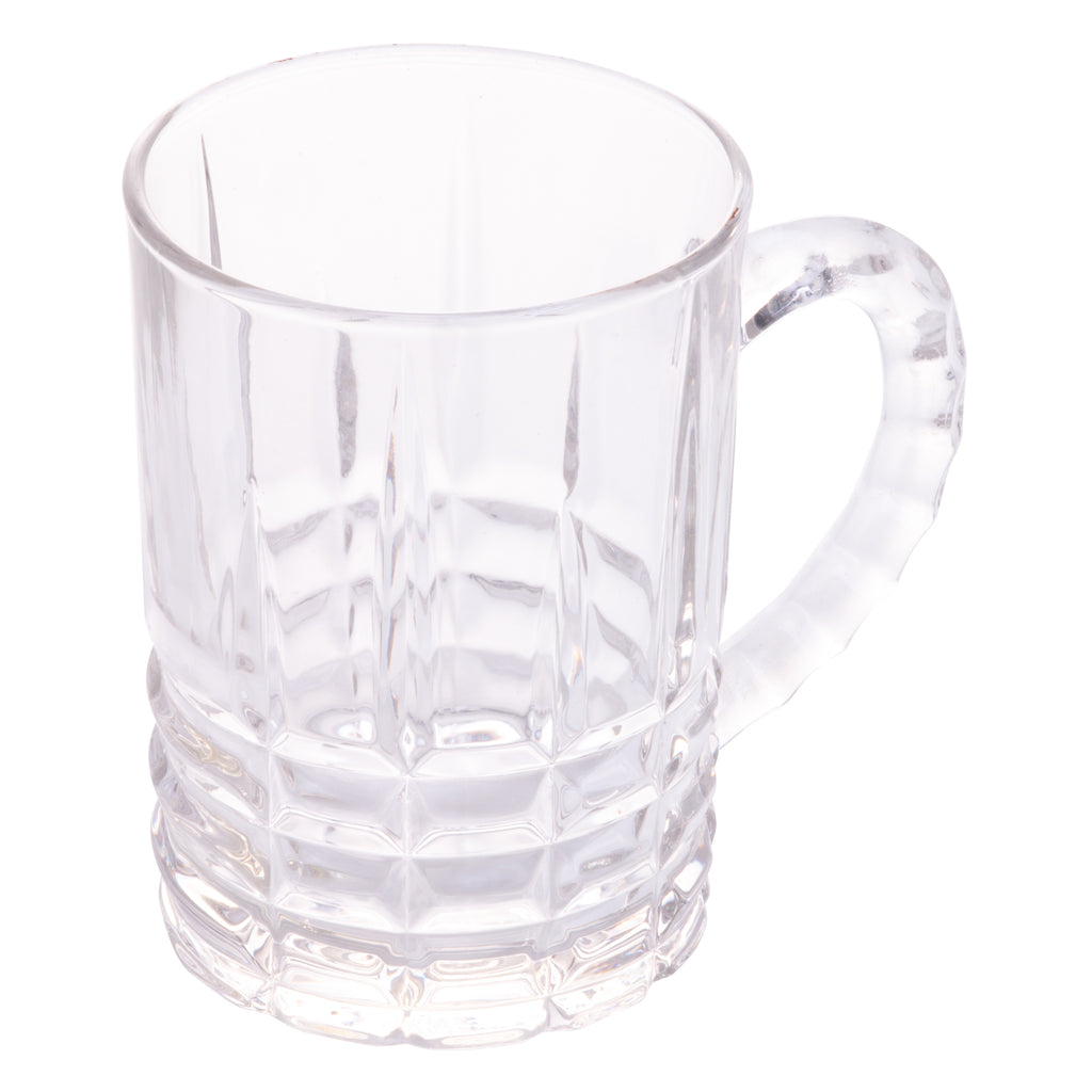 Conjunto 2 Canecas para Cappuccino de Vidro Coliseu 390ml