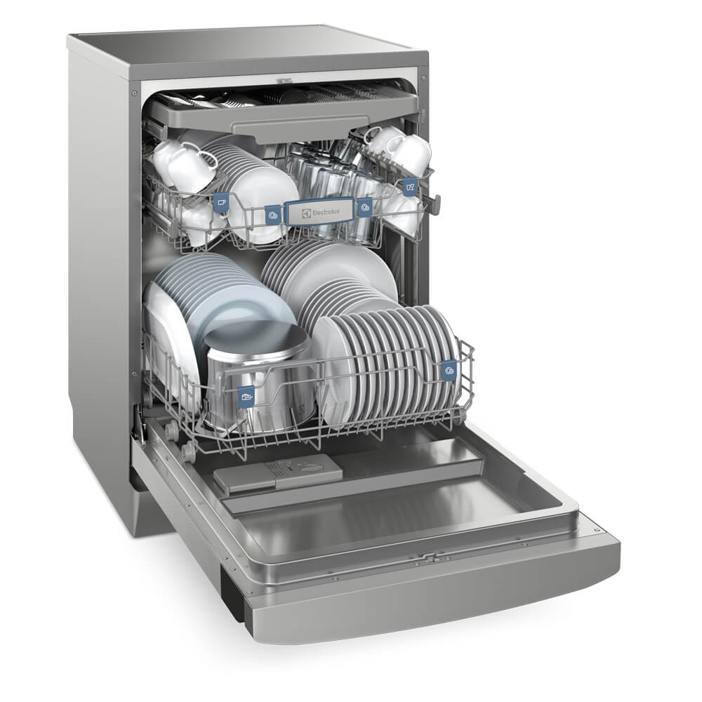 Lava-Louças Electrolux 14 Serviços com Função Higienizar LL14X Inox 220V