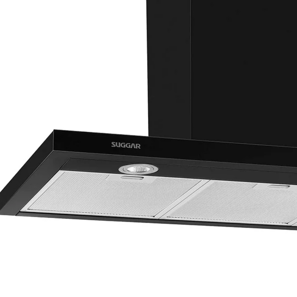 Coifa de Parede Suggar Granada 90cm Slim Touch TP1192PT Preto 220V