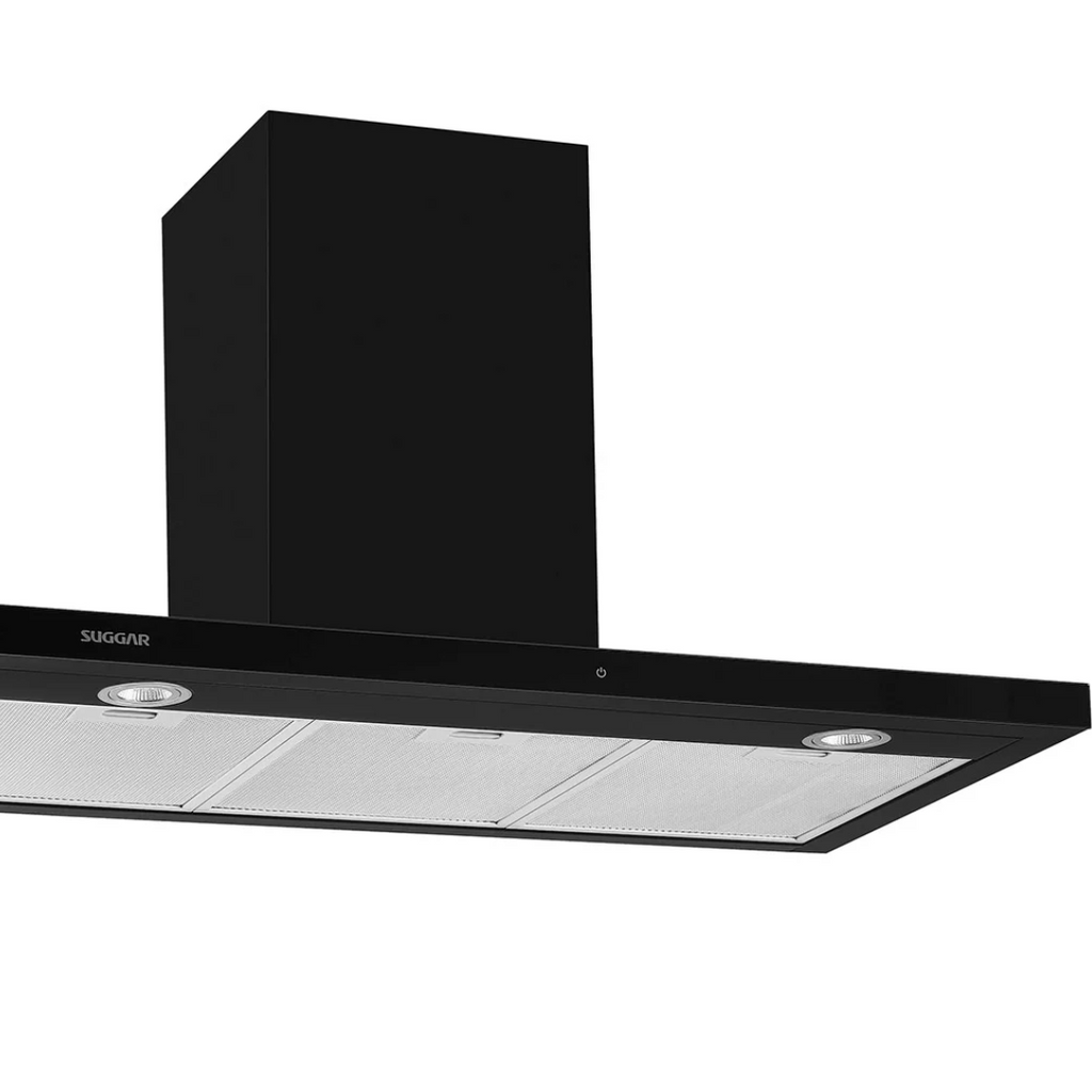 Coifa de Parede Suggar Granada 90cm Slim Touch TP1192PT Preto 220V