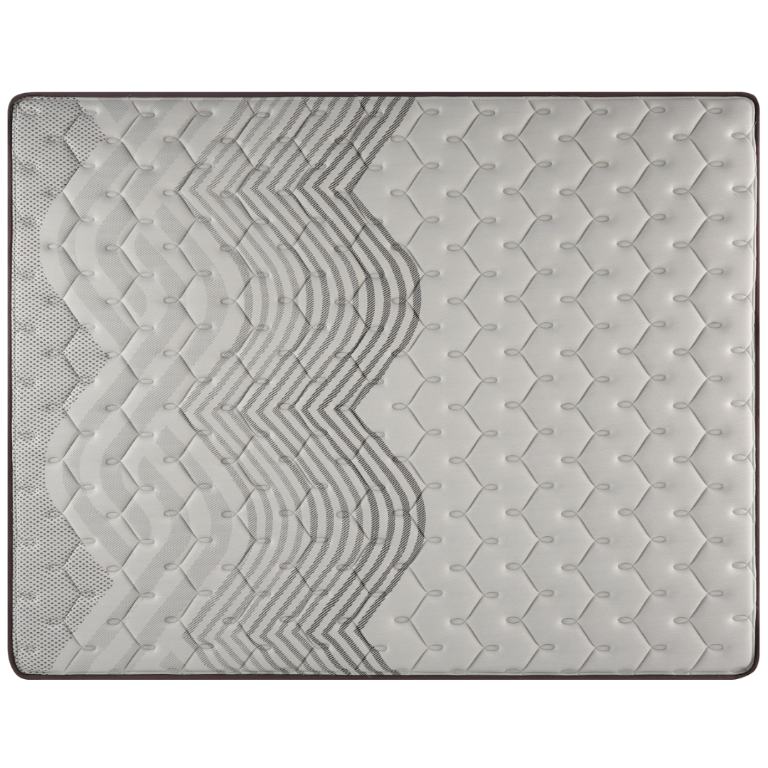 Conjunto Cama Box Relax Comfort Ecoflex 128x188x66cm Molas PWS Ensacadas Individualmente Grafite