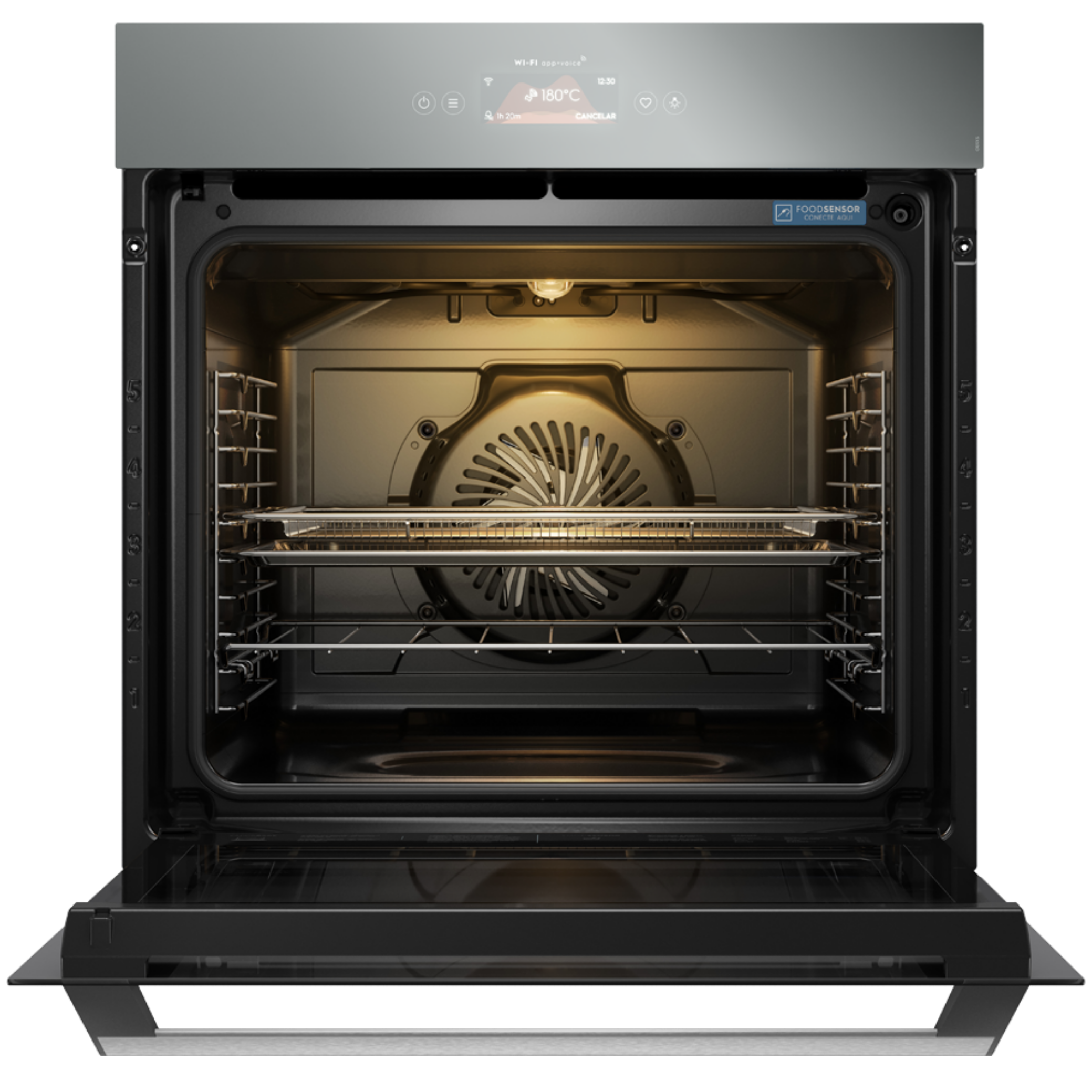 Kit Electrolux de Embutir Home Pro Forno Elétrico OE9XS 80L + Micro-ondas 34L ME3HP Espelhado 220V