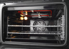Kit Fischer Infinity de Embutir Forno Elétrico 50 Litros +Micro-ondas 25 Litros Preto 220V