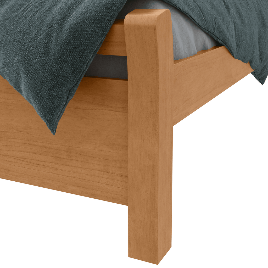 Cama Solteiro Reali Lopas Amêndoa Clean