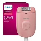 Depilador Philips Satinelle Series 2000 Rosa Bivolt