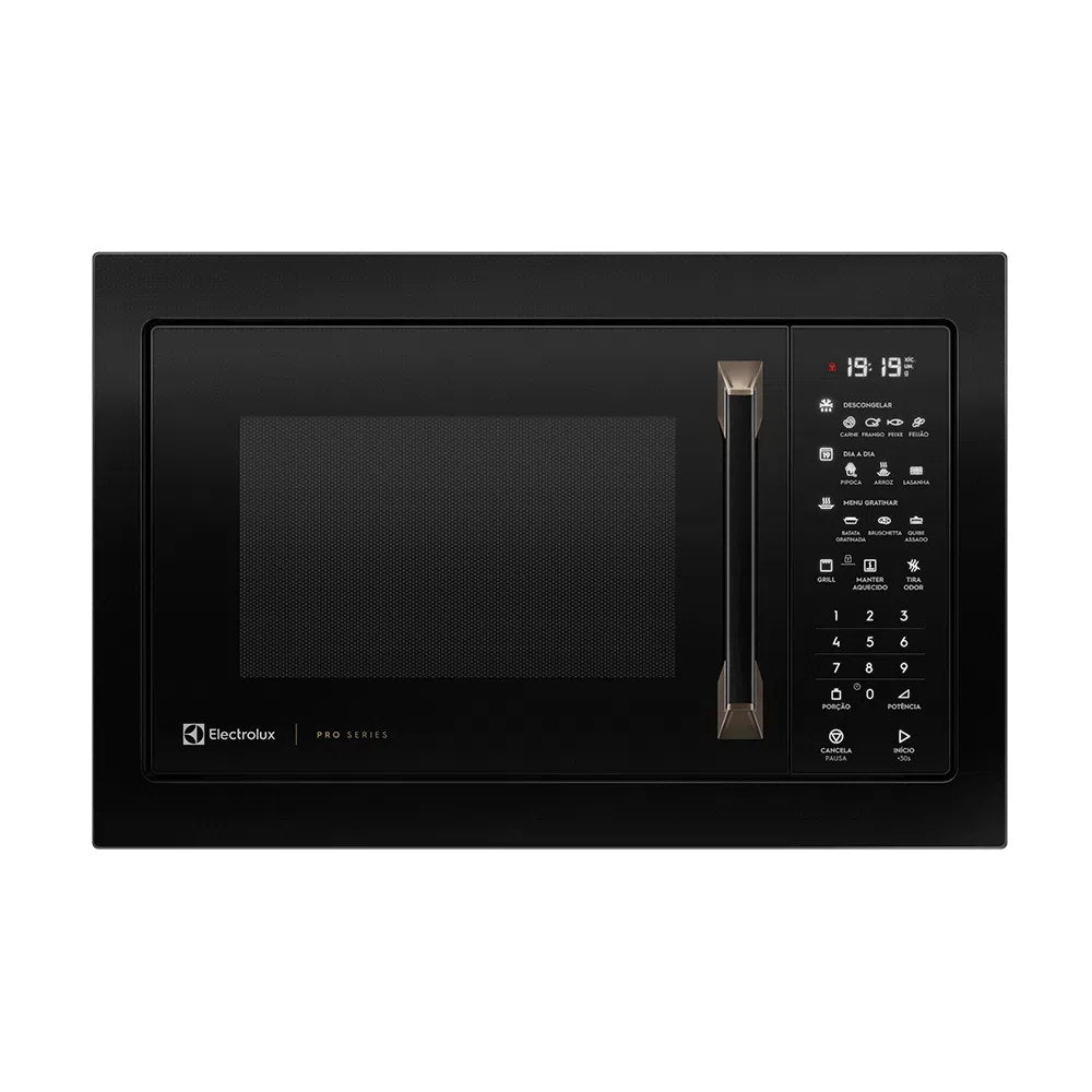 Micro-ondas de Embutir Electrolux 34L Grill Pro Séries Preto 220V
