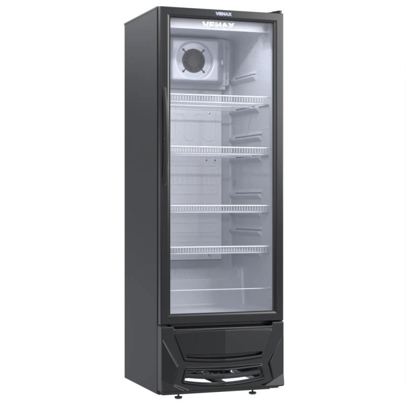 Expositora de Bebidas Venax 300L VV300 Preto Fosco 220V