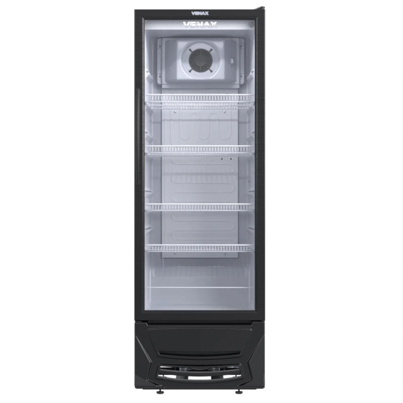 Expositora de Bebidas Venax 300L VV300 Preto Fosco 220V