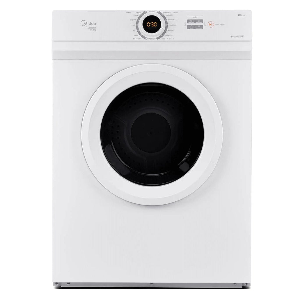 Conjunto Midea Lavadora de Roupas 11KG HealthGuard Inverter+Secadora HealthGuard 11,2Kg 220V