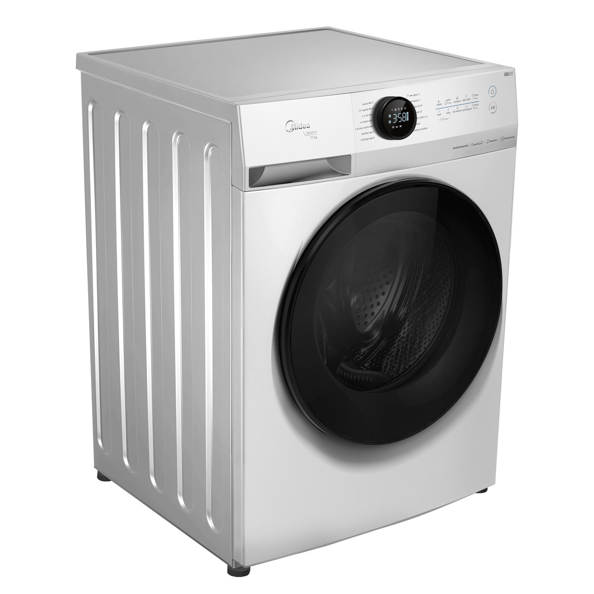 Conjunto Midea Lavadora de Roupas 11KG HealthGuard Inverter+Secadora HealthGuard 11,2Kg 220V