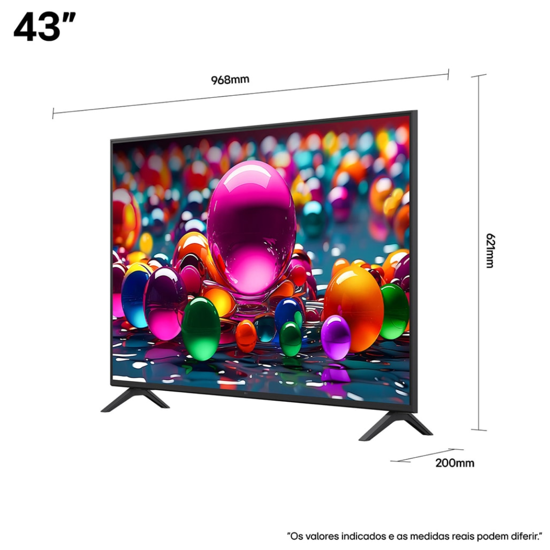 Smart TV LED 43" 4K LG 43UA8550 UHD WebOS Bivolt
