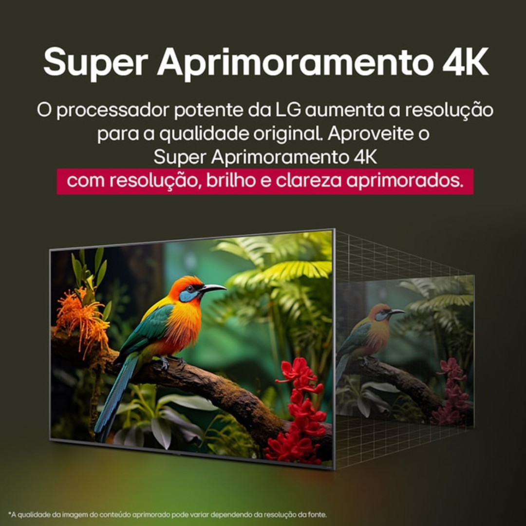 Smart TV LED 43" 4K LG 43UA8550 UHD WebOS Bivolt