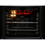 Kit Fischer de Embutir Forno Elétrico Infinity 78L com Air Fryer + Micro-ondas 25L Fit Line Preto 220V