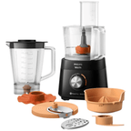 Processador de Alimentos Philips Walita PowerChop HR7304/92 1000W Preto 220V