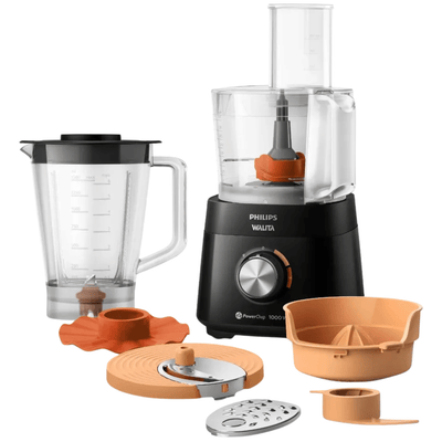 Processador de Alimentos Philips Walita PowerChop HR7304/92 1000W Preto 220V
