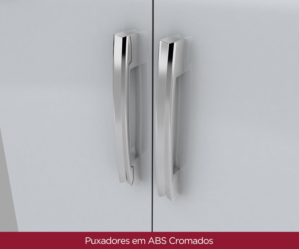 Armário Multiuso Margarida Henn 2 Portas 61cm Branco
