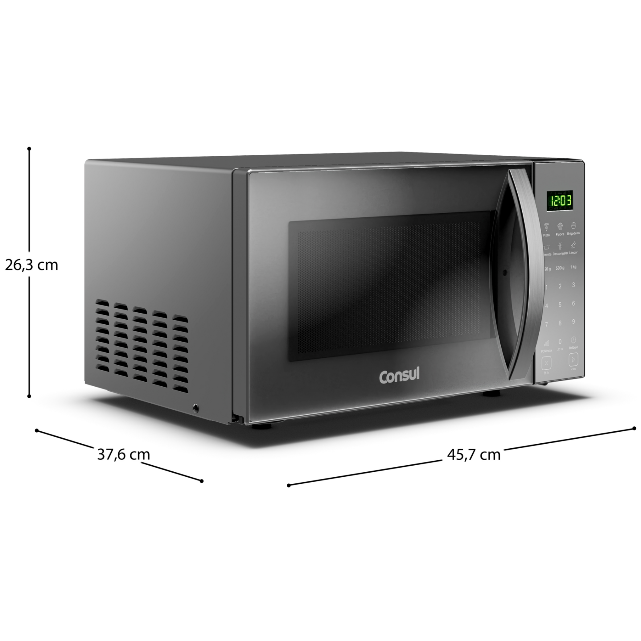 Micro-ondas Consul 23L Função Marmita CMS23AR Inox 220V