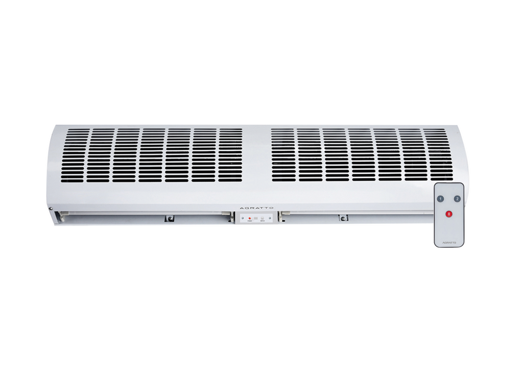 Cortina de Ar Agratto 90cm CAR09 02 com Controle Branco 220V