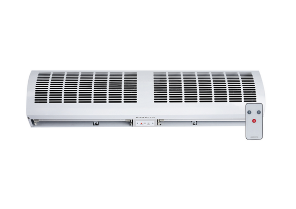 Cortina de Ar Agratto 90cm CAR09 02 com Controle Branco 220V
