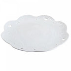 Prato de Porcelana Rojemac Butterfly 32cm  Branco