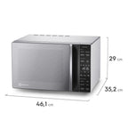 Micro-ondas Electrolux 23L Descongelamento Assistido Prata 220V