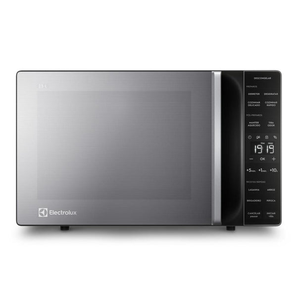 Micro-ondas Electrolux 23L Descongelamento Assistido Prata 220V