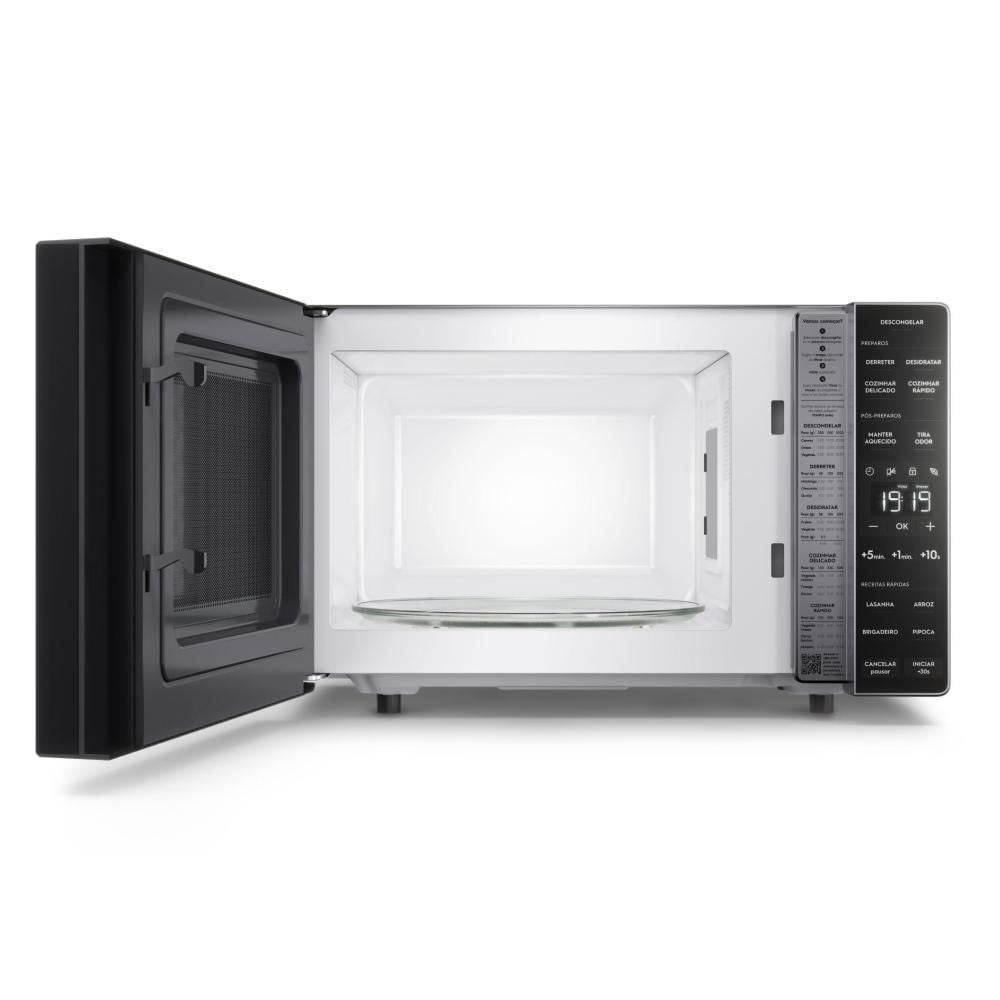 Micro-ondas Electrolux 23L Descongelamento Assistido Prata 220V