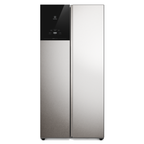 Refrigerador Electrolux 431L ES40S Side by Side Autosense Inverter Inox Look Bivolt