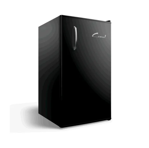 Frigobar Consul Retrô 117L CRA12AE Preto Vinil 220V