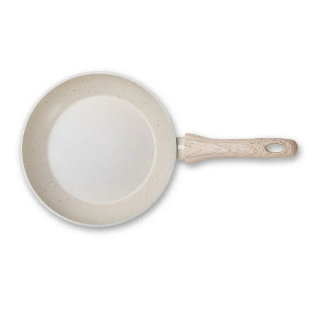 Jogo de Panelas Ceramic Life Brinox 6 Peças Indução Sirius Vanilla