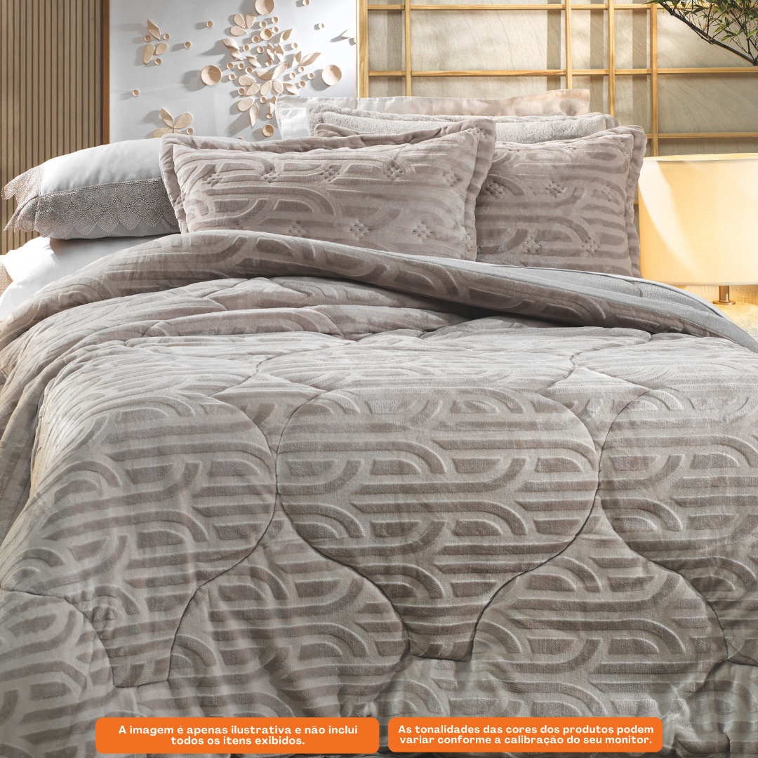 Porta Travesseiro Altenburg Blend Elegance 50x70cm Coliseum