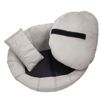 Sofá Pet Zafira 78cm Molufan Veludo Bege