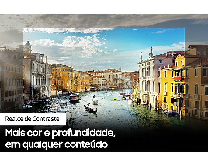 Smart TV LED 43" 4K Samsung  43CU7700 UHD Gaming Hub Bivolt