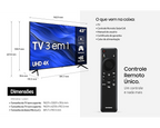 Smart TV LED 43" 4K Samsung  43CU7700 UHD Gaming Hub Bivolt