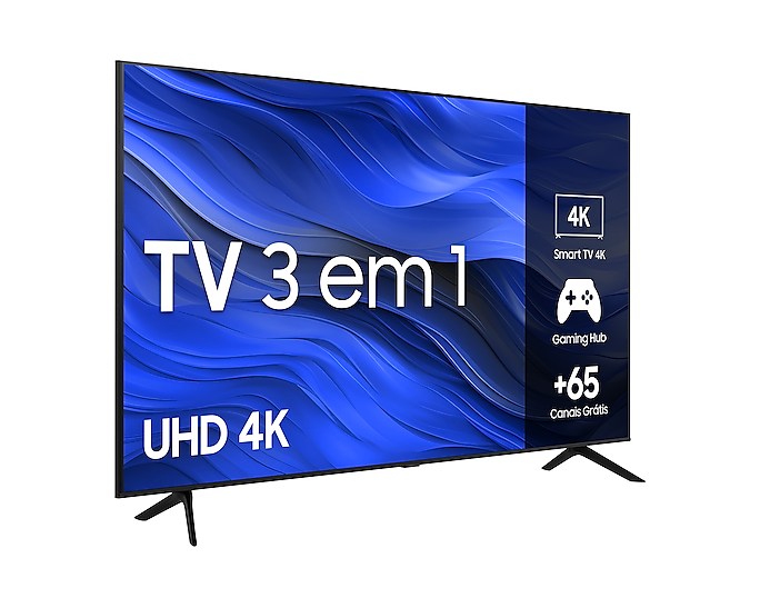 Smart TV LED 43" 4K Samsung  43CU7700 UHD Gaming Hub Bivolt