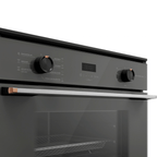 Kit Brastemp de Embutir Forno Elétrico 84L+Micro-ondas 32L Cinza e Preto 220V