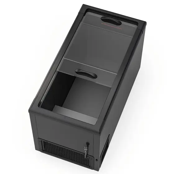 Freezer Gelopar Horizontal 500L GHD-500 LB PR Preto 220V