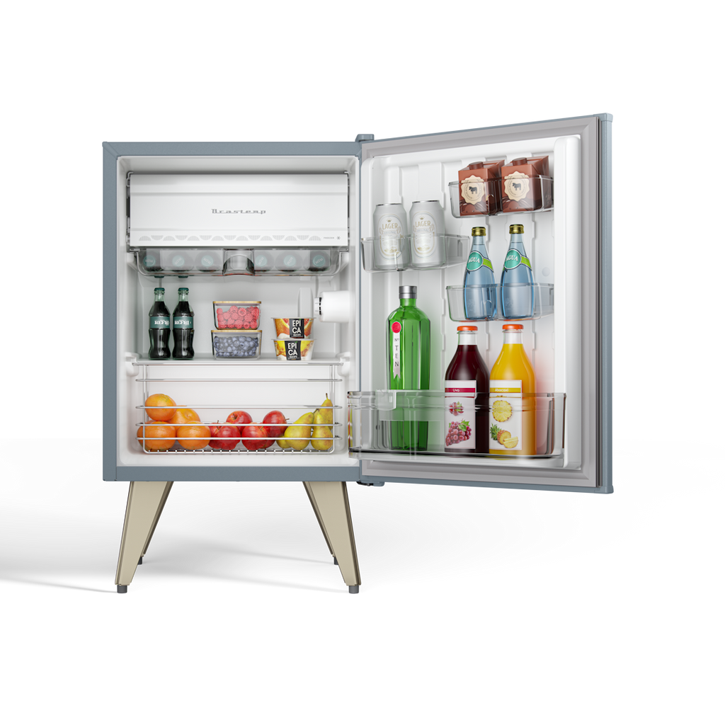 Frigobar Brastemp Retrô 76L BRA08HW Azul Texturizado 220V