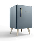 Frigobar Brastemp Retrô 76L BRA08HW Azul Texturizado 220V