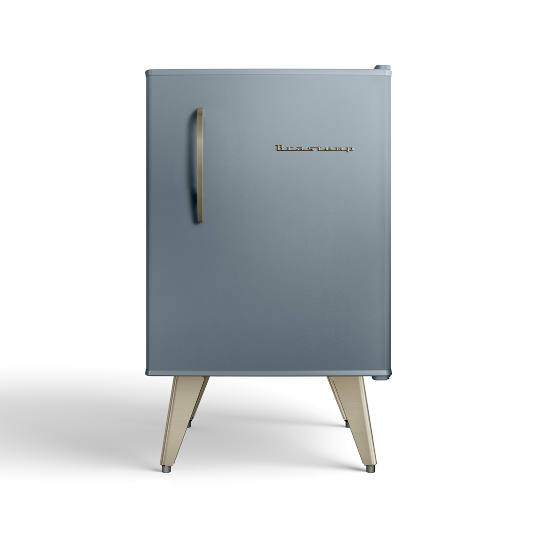 Frigobar Brastemp Retrô 76L BRA08HW Azul Texturizado 220V