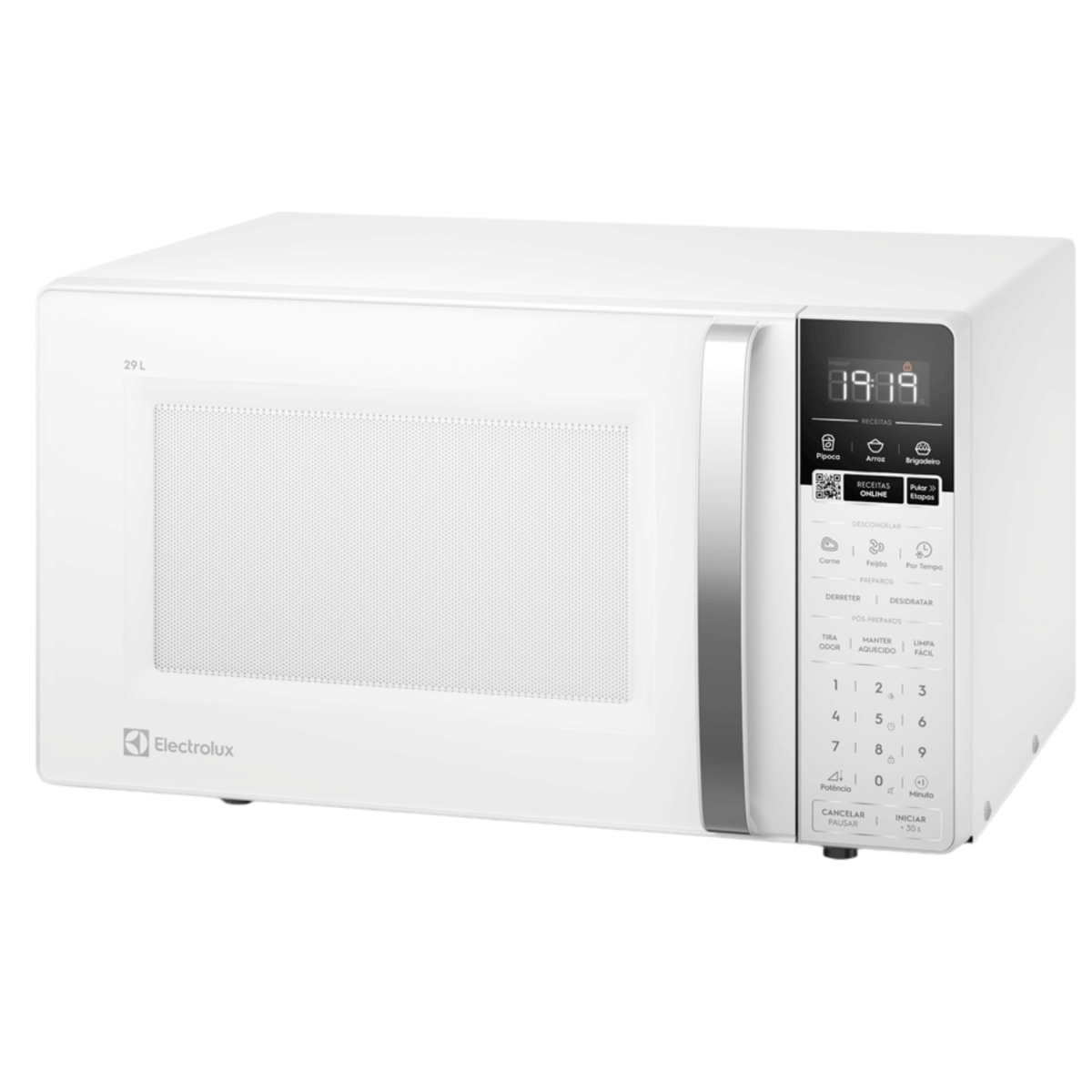 Micro-ondas Electrolux 29L Efficient ME29B Função Descongelamento Assistido Branco 220V