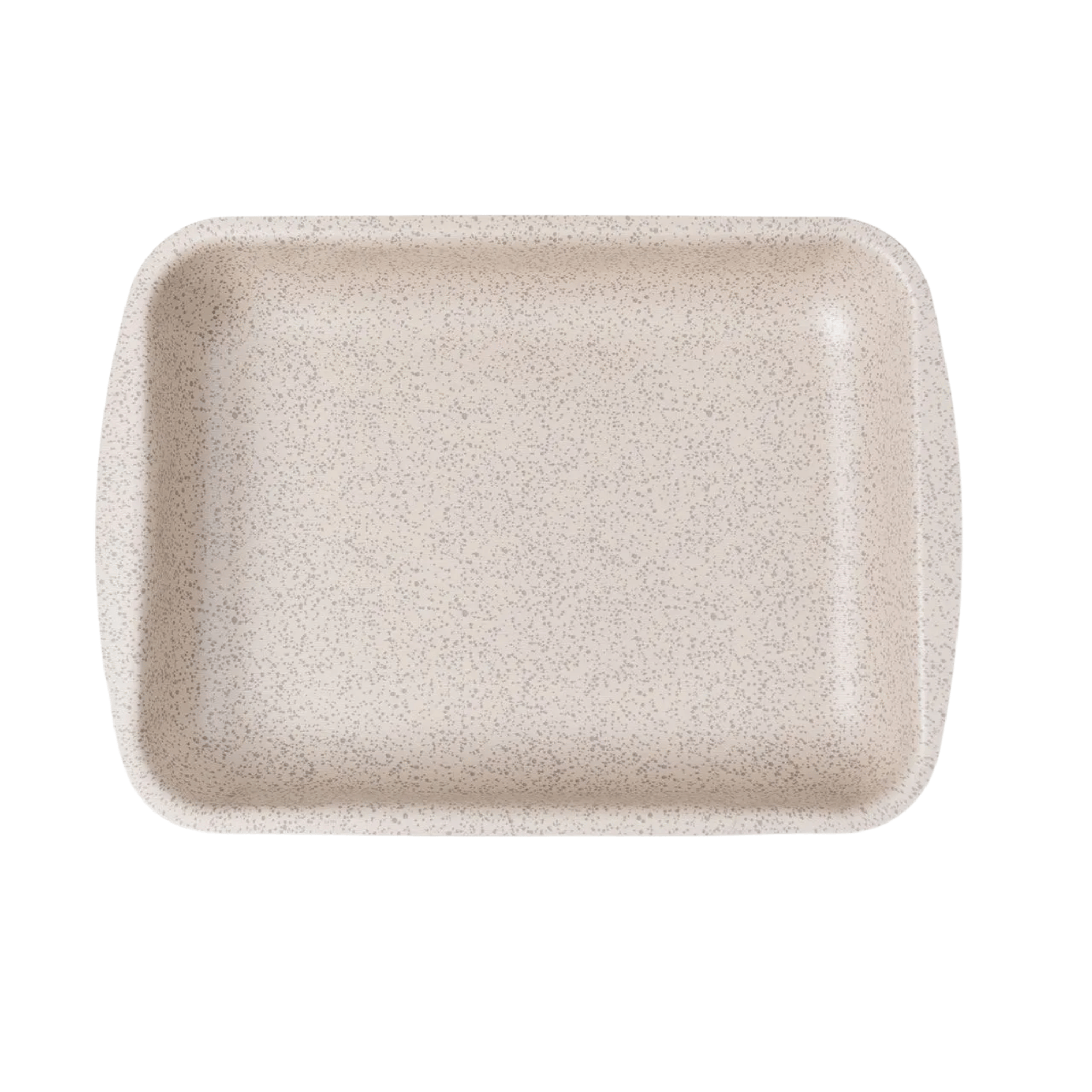 Assadeira Brinox Ceramic Life Bakeware Retangular Vanilla