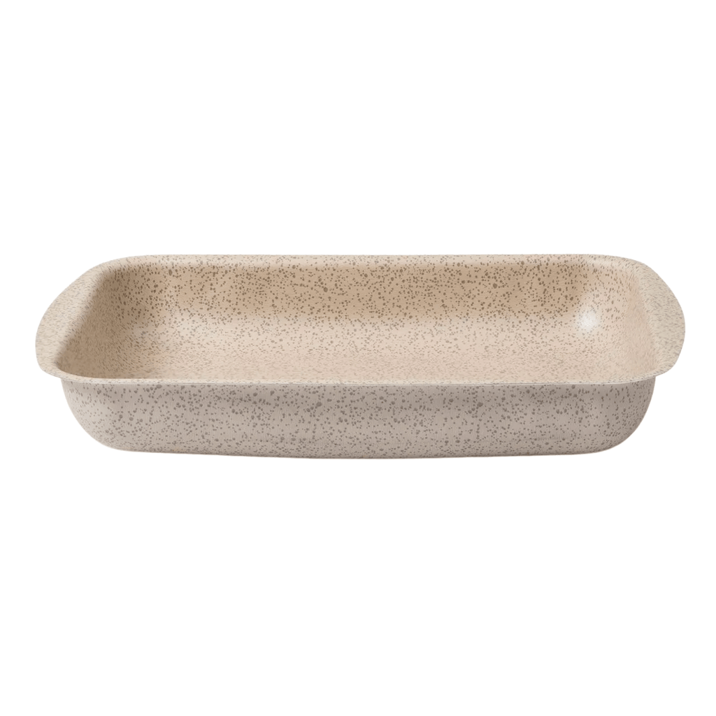 Assadeira Brinox Ceramic Life Bakeware Retangular Vanilla