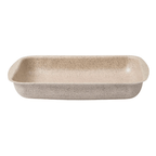 Assadeira Brinox Ceramic Life Bakeware Retangular Vanilla