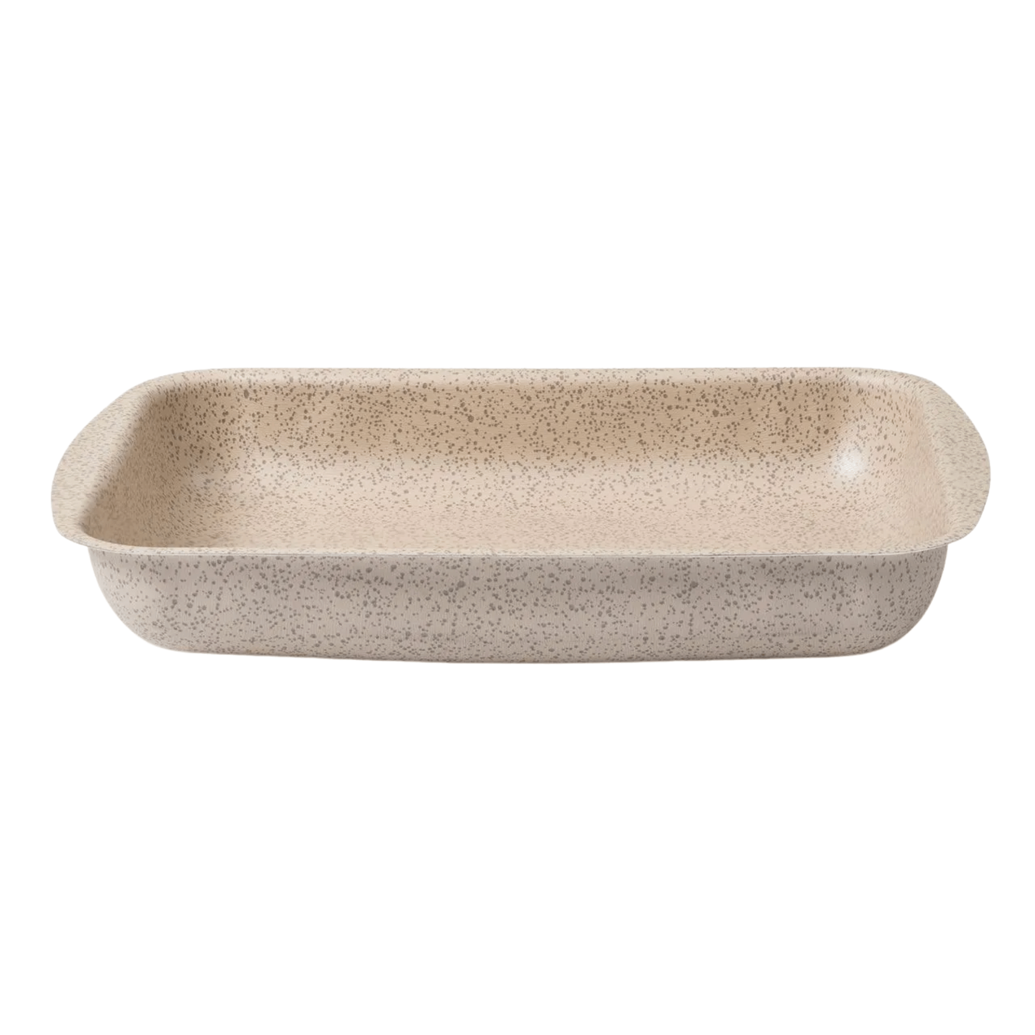 Assadeira Brinox Ceramic Life Bakeware Retangular Vanilla